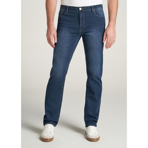 NWT American Tall Brand Straight Leg Jeans in Blue Steel Size 40/38 - Picture 1 of 13